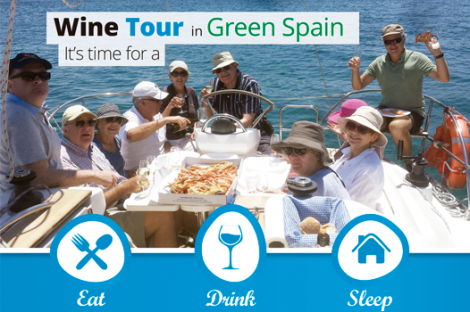 wine tour green spain