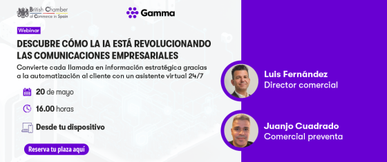 Vuelve a ver el webinar que celebramos con Gamma sobre la automatización de la atención al cliente con la IA