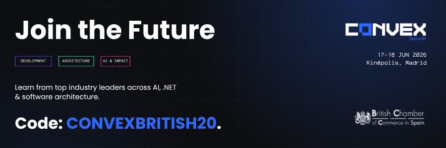 Plain Concepts presenta CONVEX Summit, con descuento por ser socio de la British Chamber