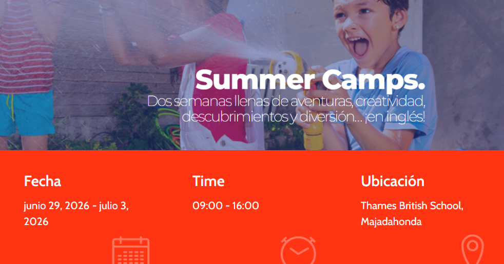 Madrid | Summer Camp en Majadahonda, Thames British School
